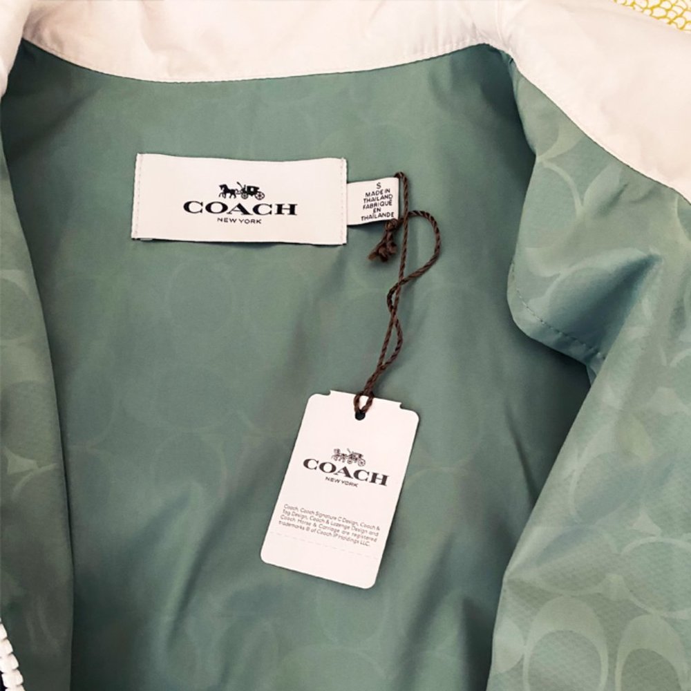 NWT Coach Women's Signature Sporty Jacket Size S - Picture 4 of 4